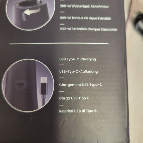 Auiei Portable Oral Irrigator Water Flosser Teeth Pick Cordless Rechargeable - Picture 7 of 11